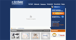 Desktop Screenshot of e-dershane.web.tr