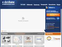 Tablet Screenshot of e-dershane.web.tr
